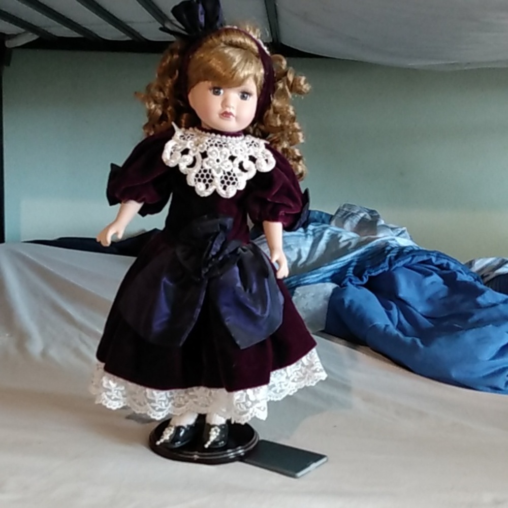 Porcelain girl doll.